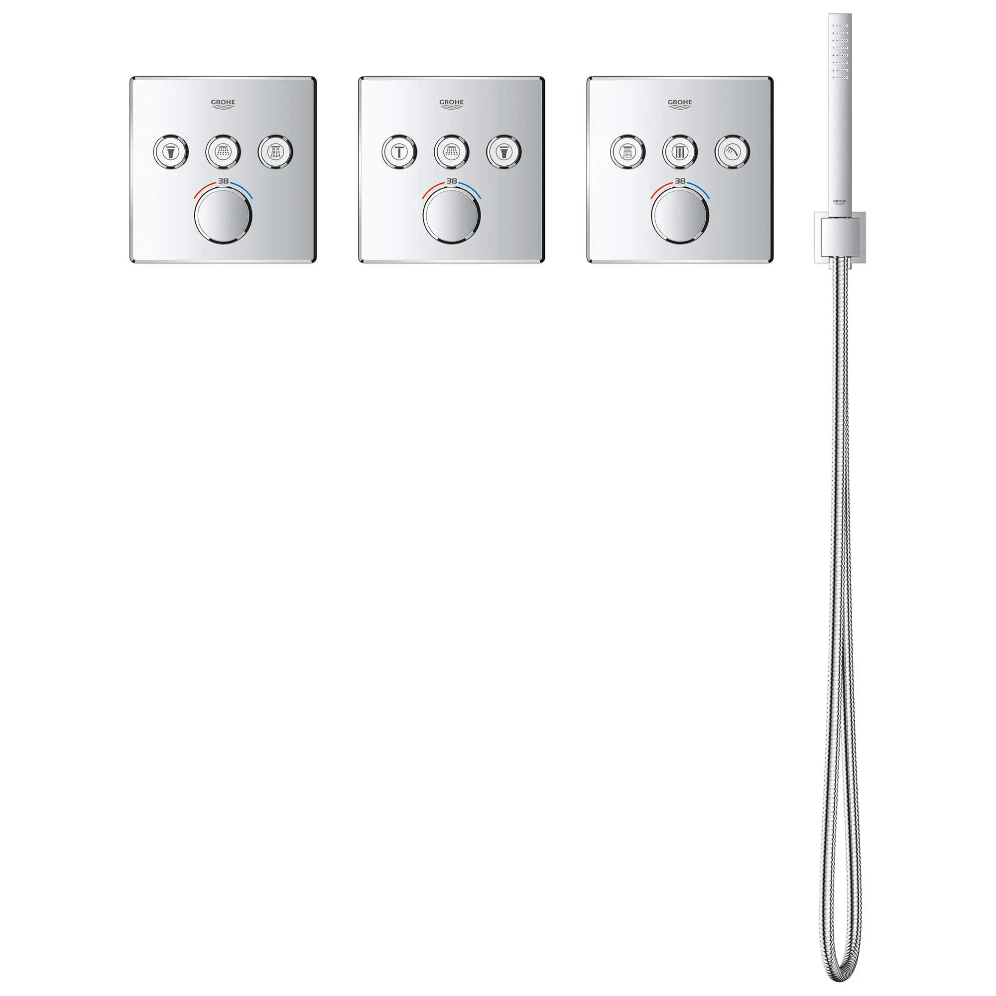 GROHE 28143001 Bath-Shower-Facc - View #3