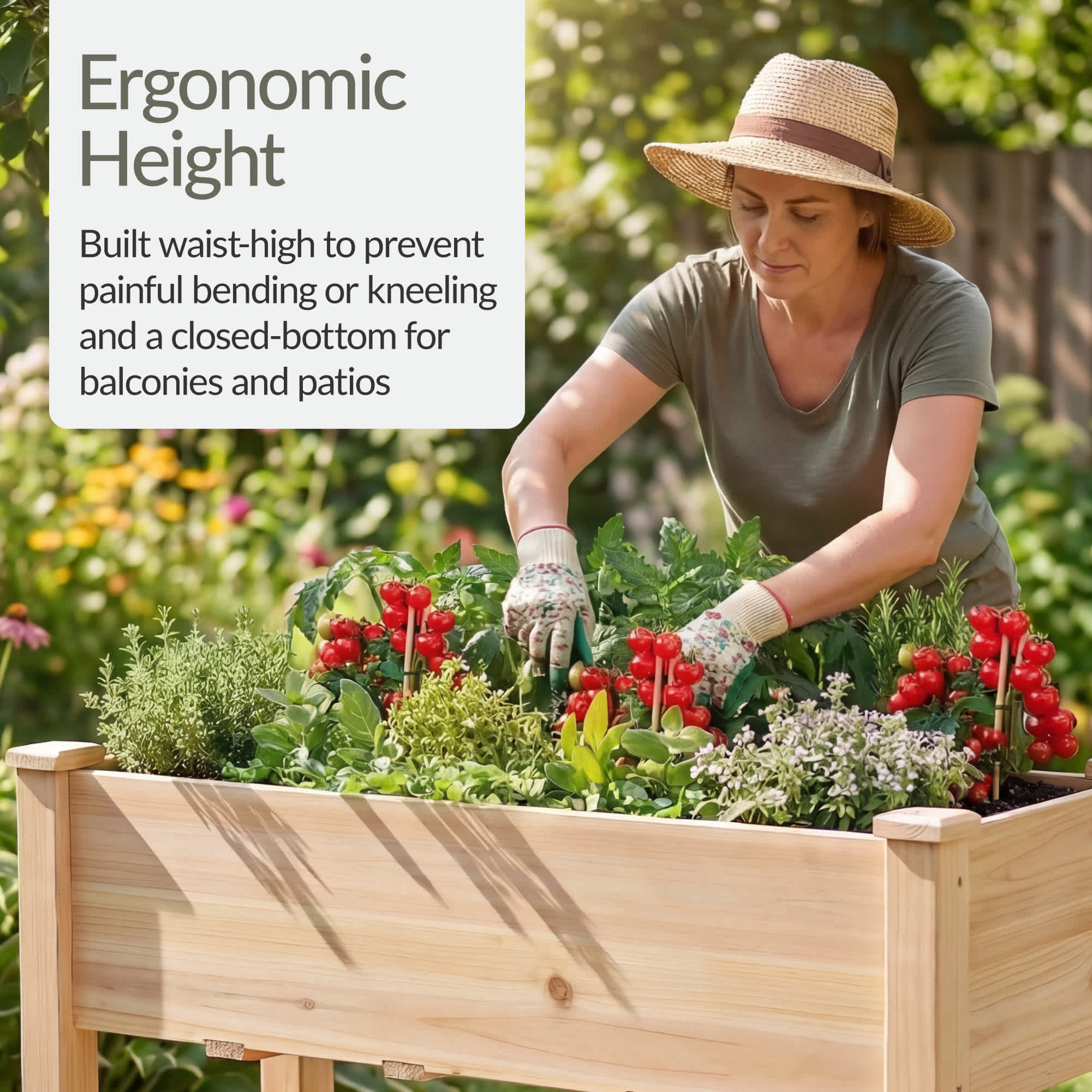 Best Choice Products SKY2383 Raised-Garden-Beds - View #5