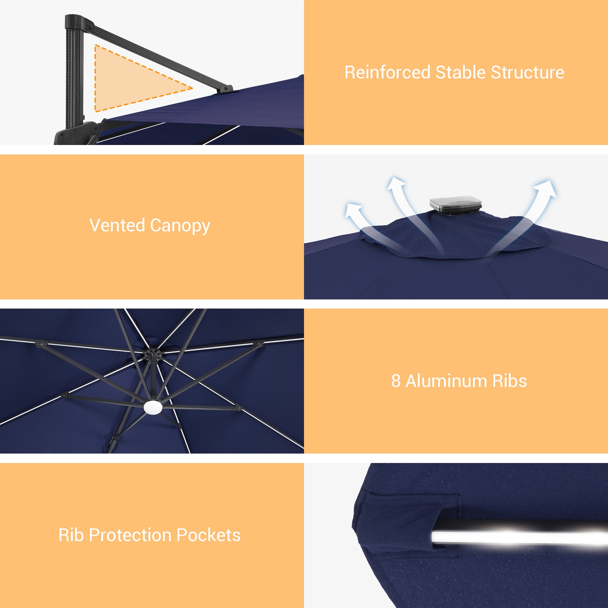 ACEGOSES LW-WB-LED1010NY Umbrellas-2 - View #4