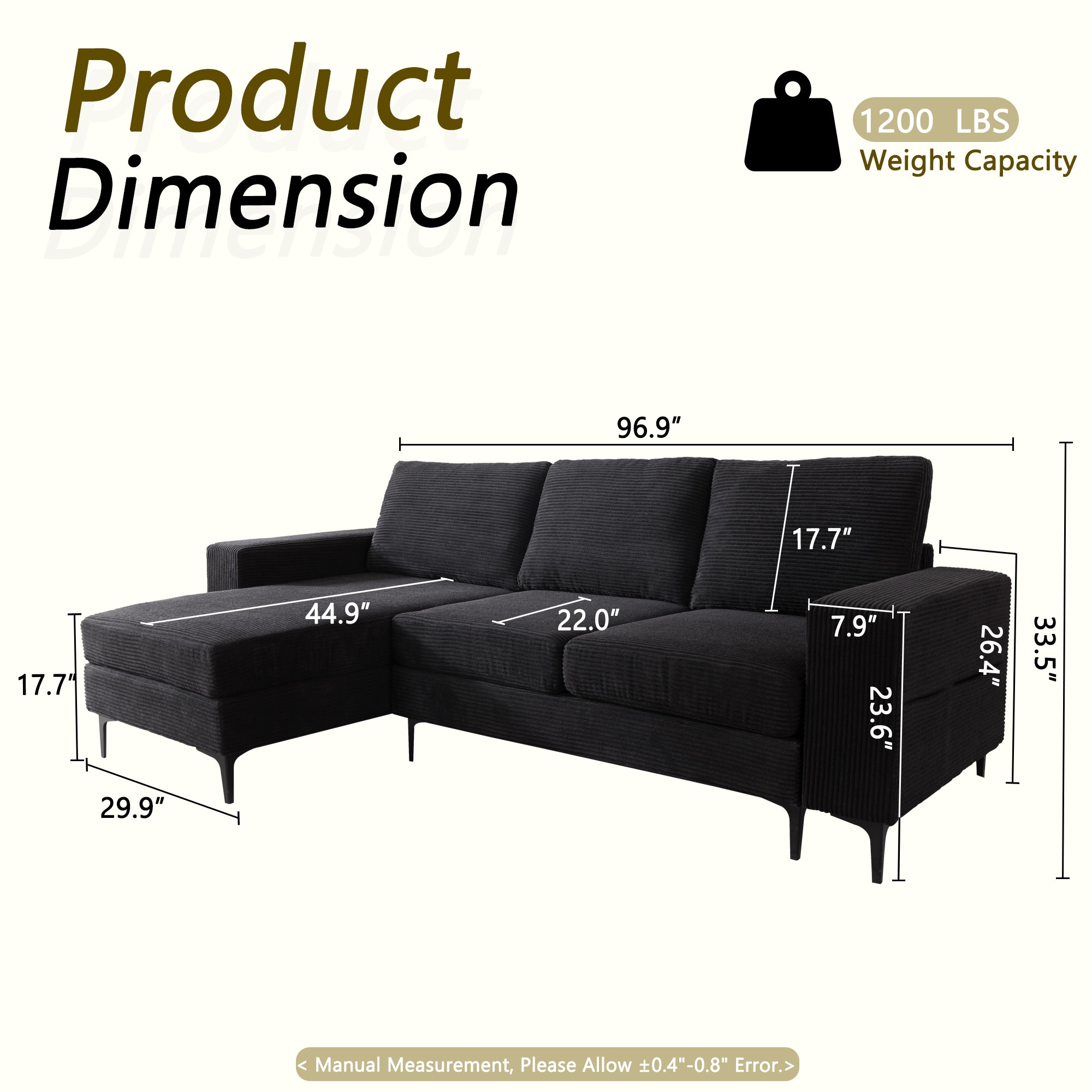 Caodoc L5-COCOL400-2 Sofas-Loveseats - View #2