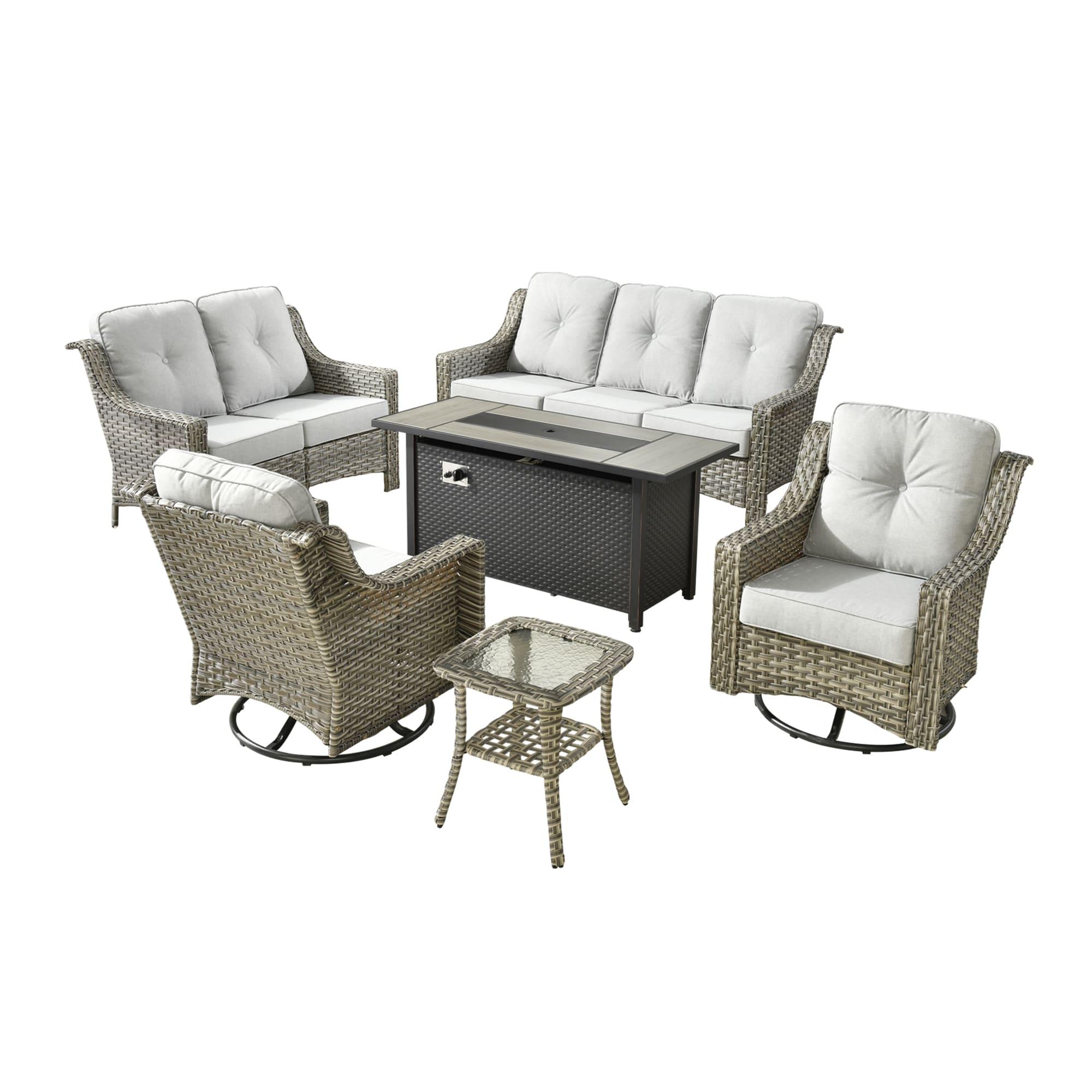 Caodoc L5-CFP03-YZPAD406 Patio-Sofas-Daybeds - View #5