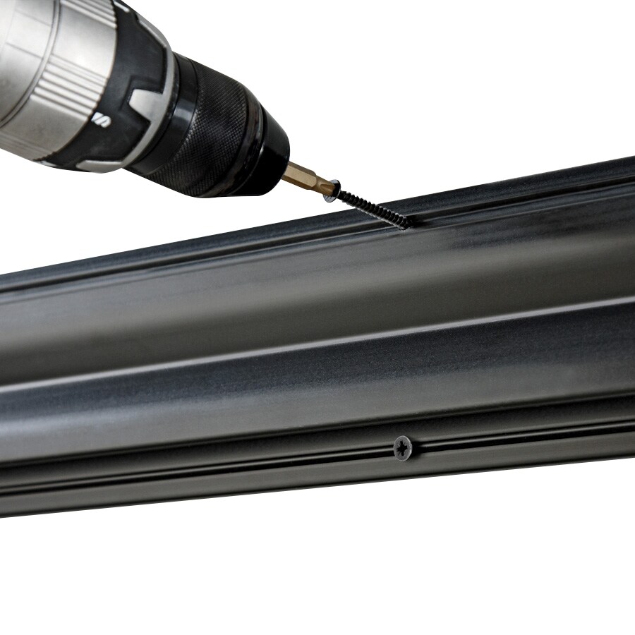 Kobalt 32in Black Plastic Multipurpose Storage Rail in the Slatwall