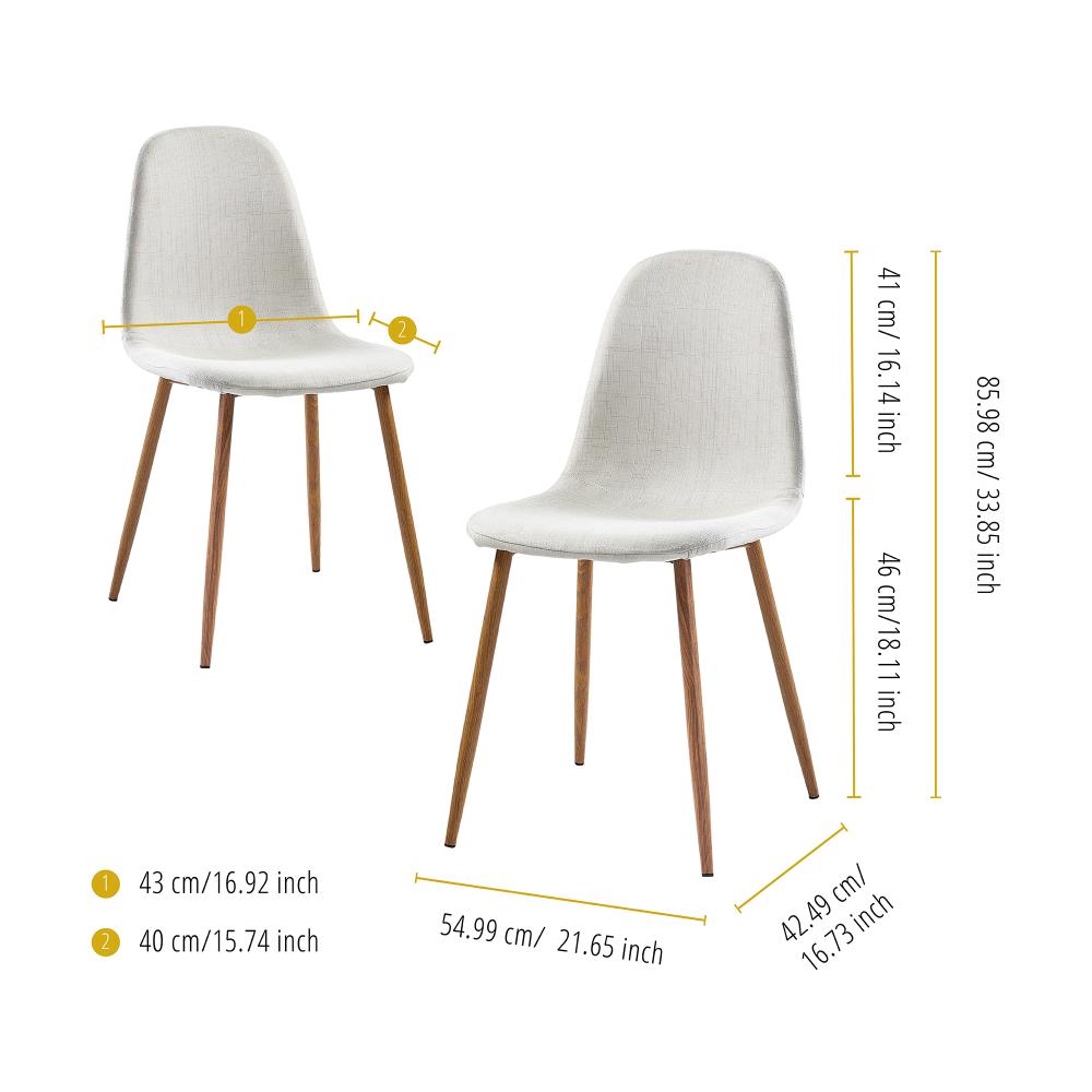 Teamson Home VNF-00025W Dining-Chairs - View #3