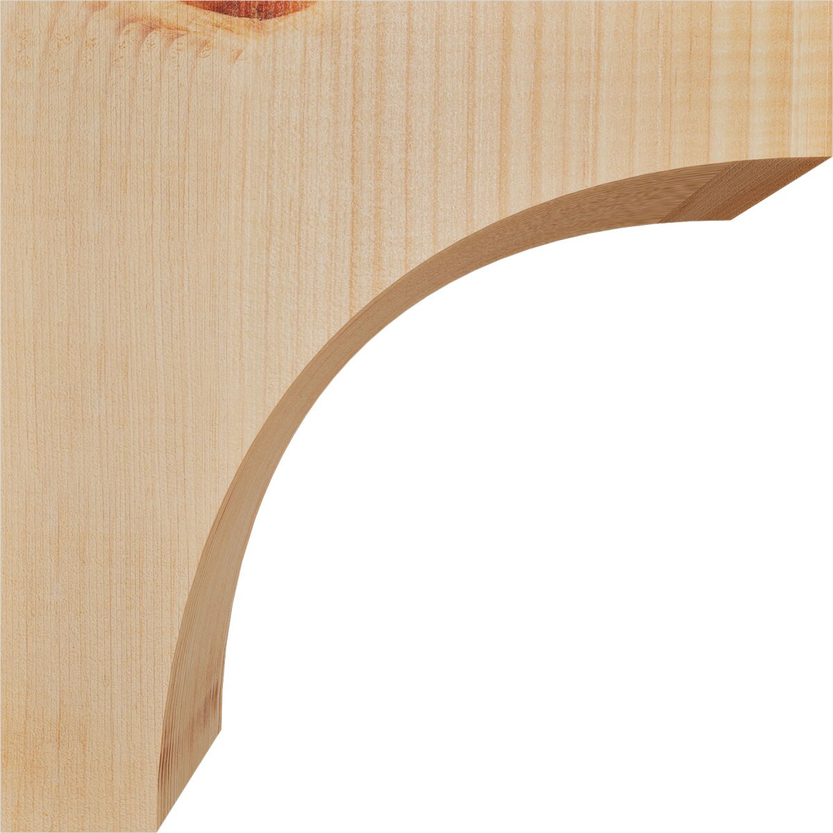 Ekena Millwork COR04X10X10HUN00SDF corbels - View #3