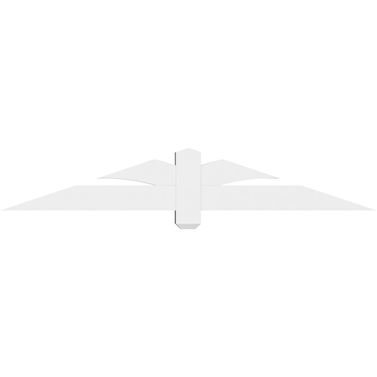 Ekena Millwork GBP060X10X0404RED00 Exterior-Brackets-Braces - View #2
