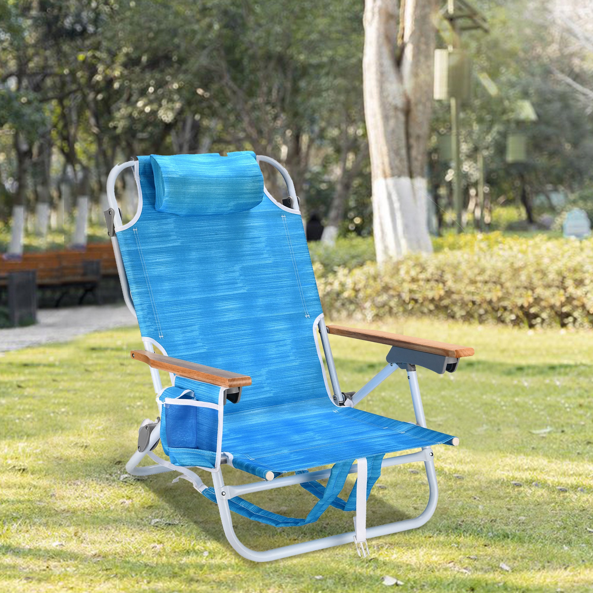 Kahomvis BEACH-QP109-226 Beach-Camping-Chairs - View #4