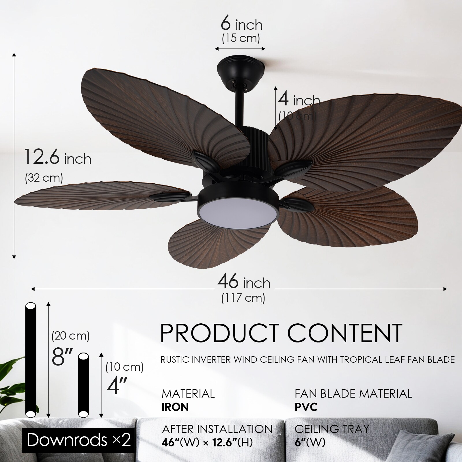 EFPERFECT DS-FH90 Ceiling-Fans - View #4