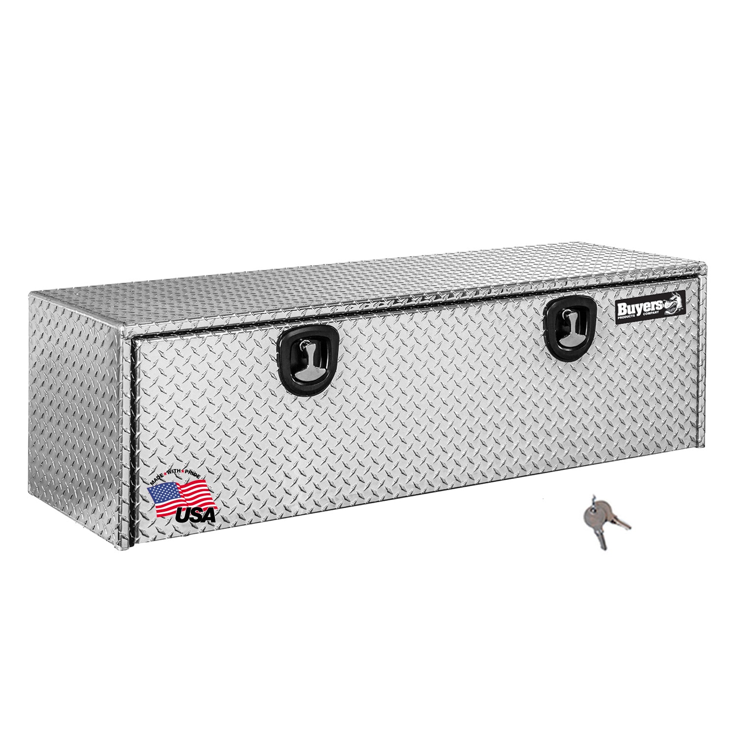 Buyers Products 1705145 | 24 x 24 x 60 Diamond Tread Aluminum Underbody Truck Box