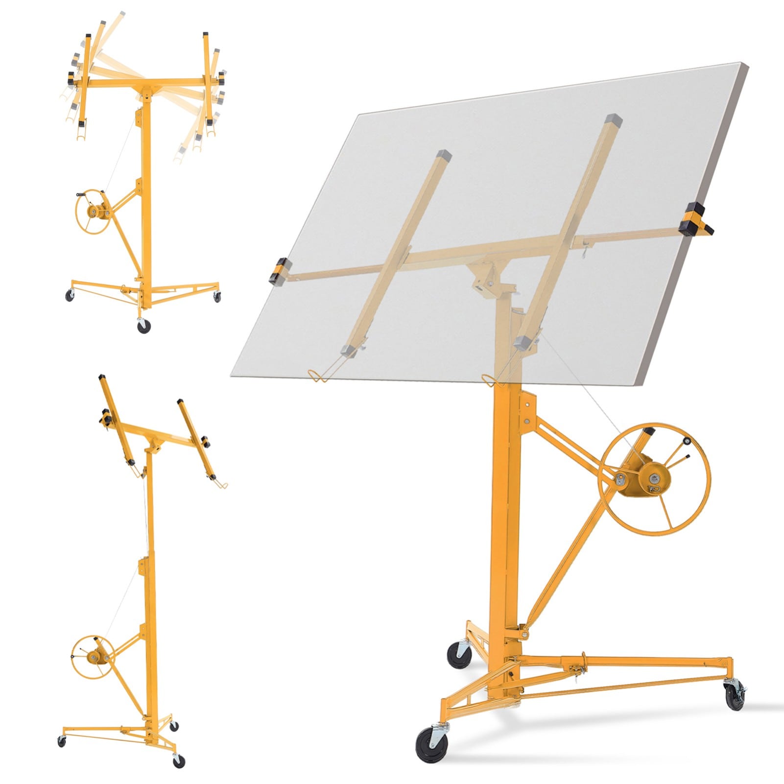 Siavonce 13ft Drywall Lift 13-ft H 150-lb Load Capacity Steel Drywall lift