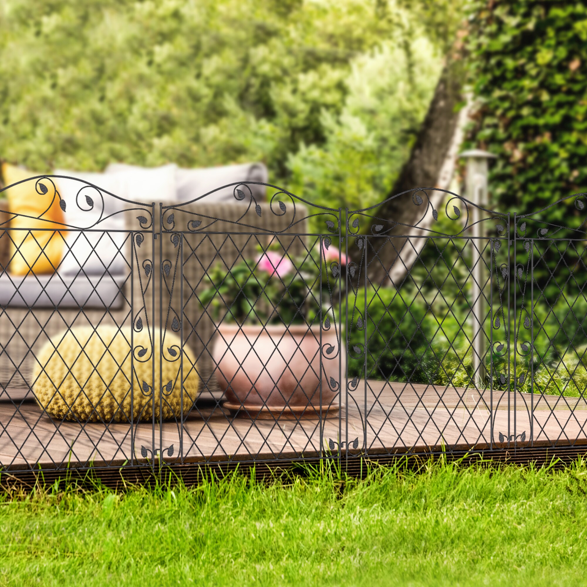 AHIOU HOME ZAAHG-P217553GF Garden-Utility-Fencing - View #2