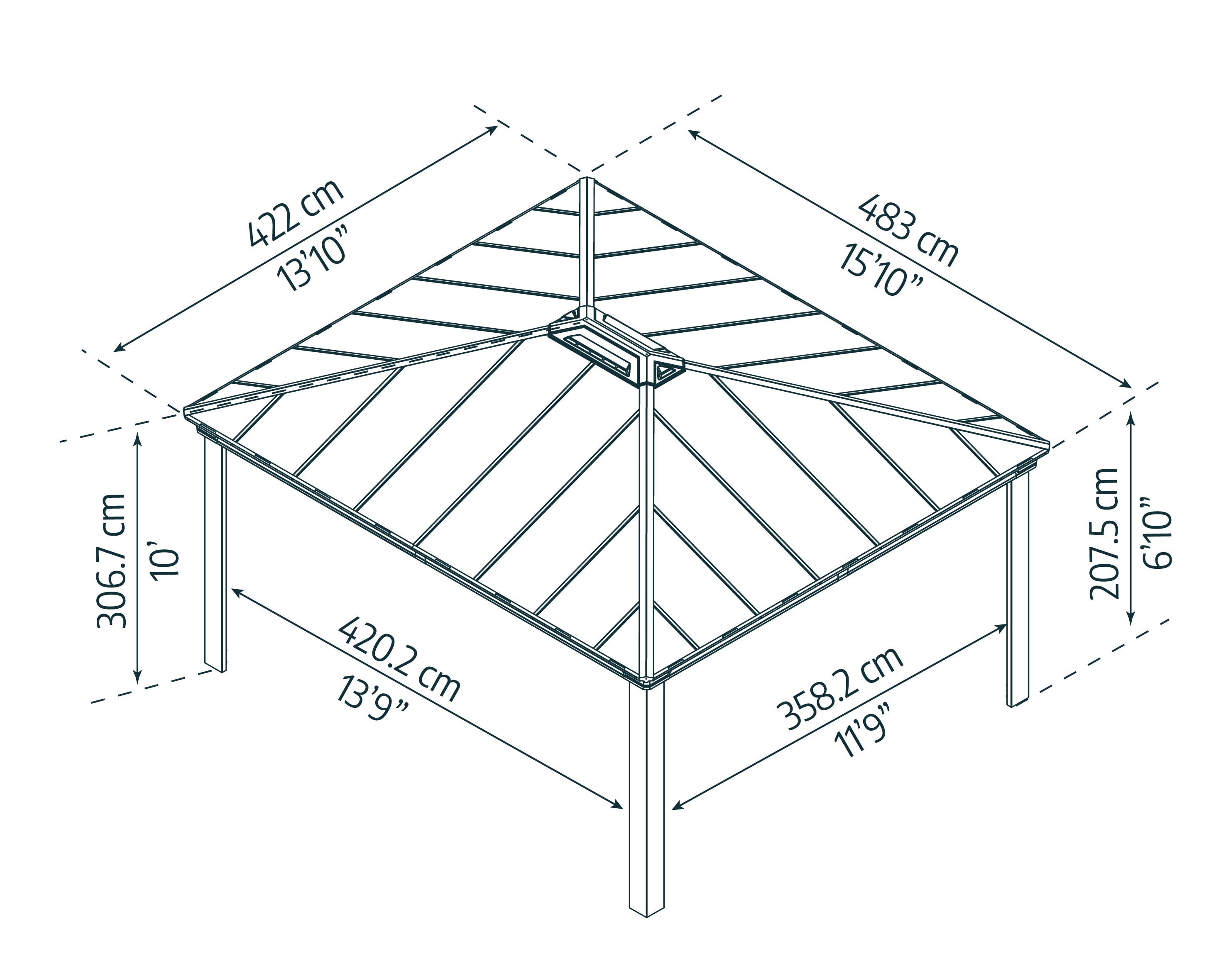 Canopia by Palram 707322 Carport-Covers - View #3