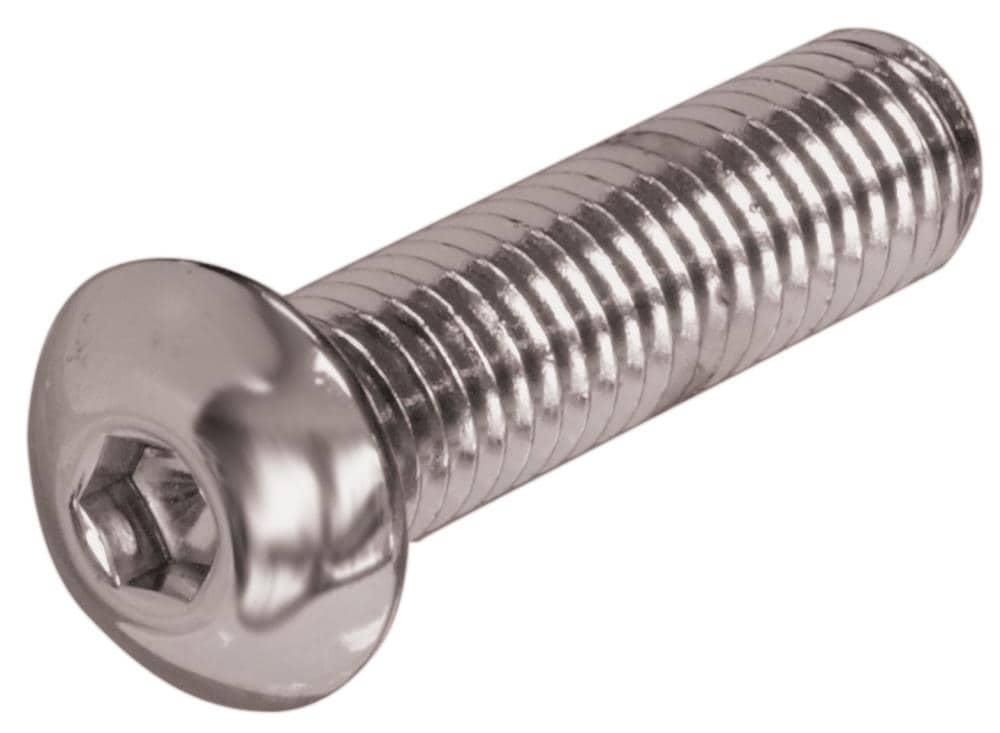 12-24 Button Head Socket Cap Screws (from 1/2 to 1) Stainless