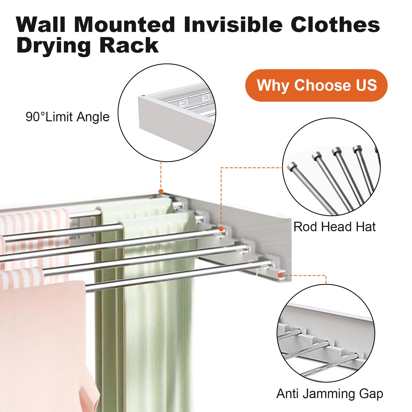 GarveeLife CD9CFICJVCF0FZQ Organizers-Drying-Racks - View #4