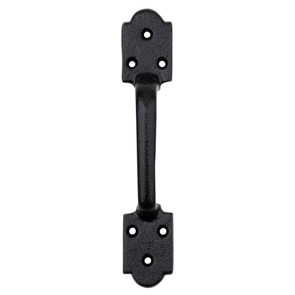 National Hardware N109-017 V8413 Spear Gate Kit With Pull in Black