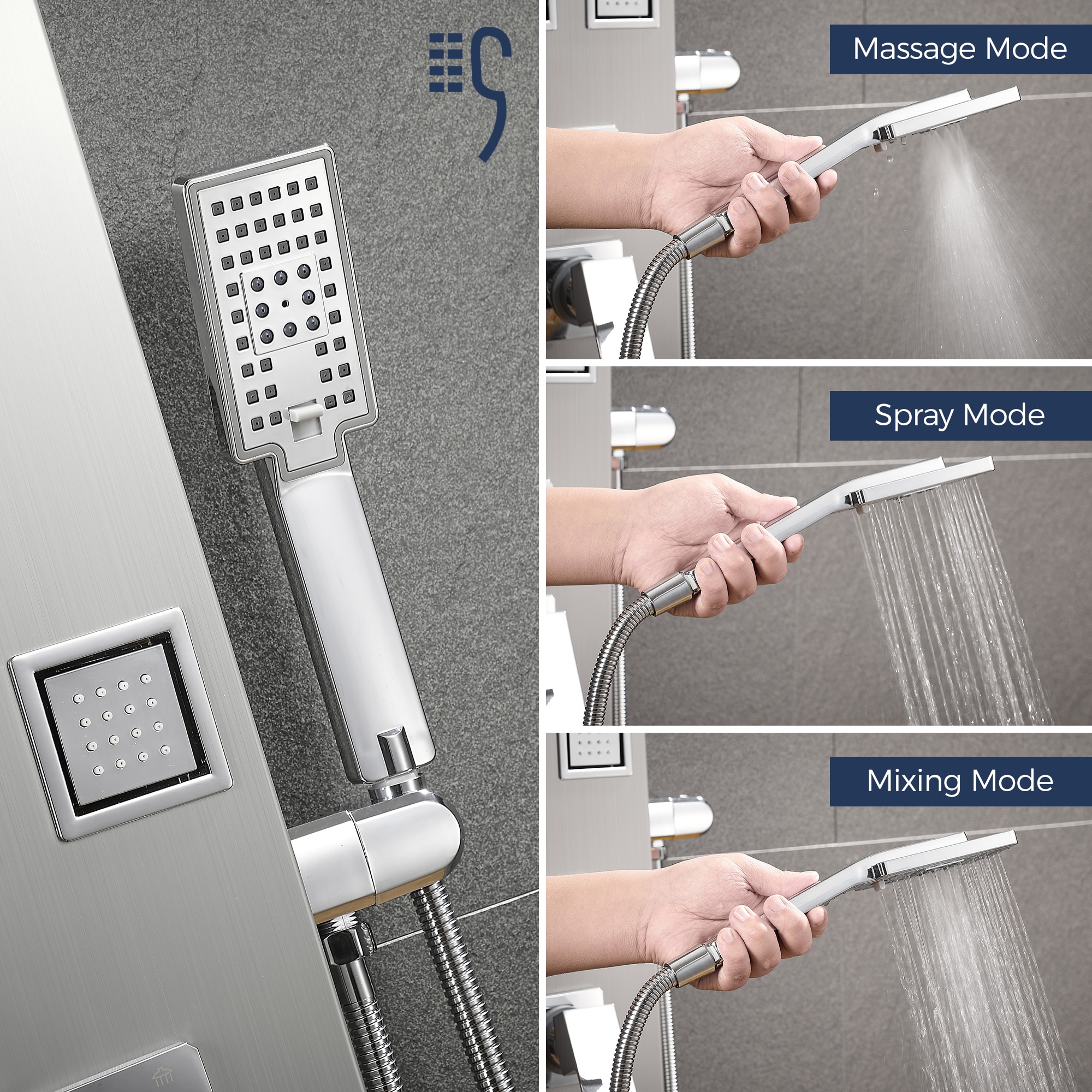 FURUISI LL4502307BN Showerhead-Bar-Panels - View #5