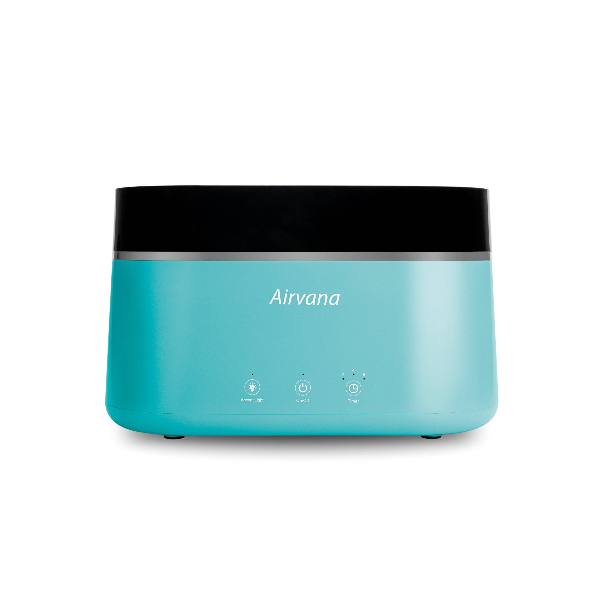 Airvana AquaFlame Ultrasonica Humidifier .19 Gal Capacity and Coverage up to 72 Sq. Ft. - Turquoise #AV300HUM-TQU