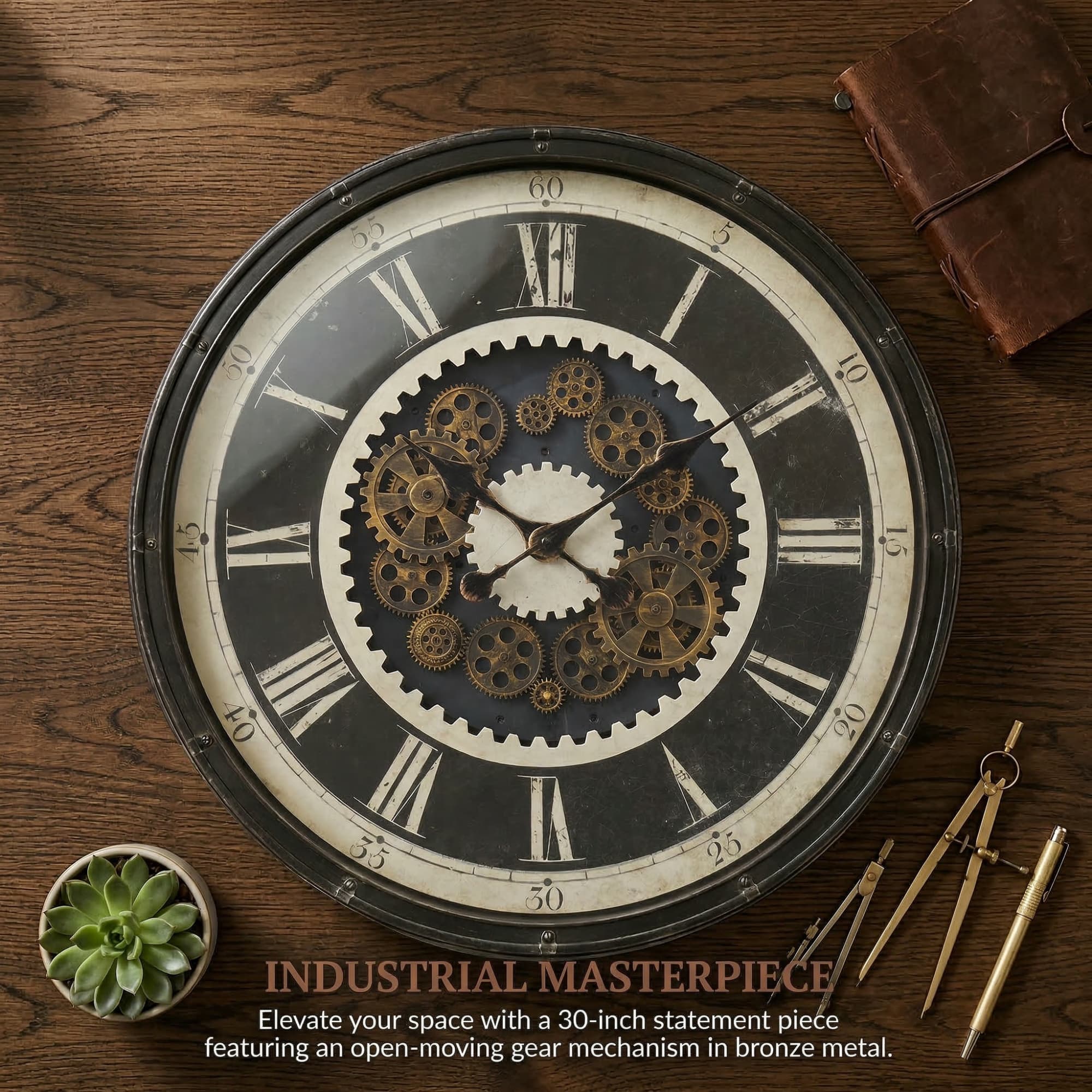 Lycvki CK-16 Indoor-Outdoor-Clocks - View #2