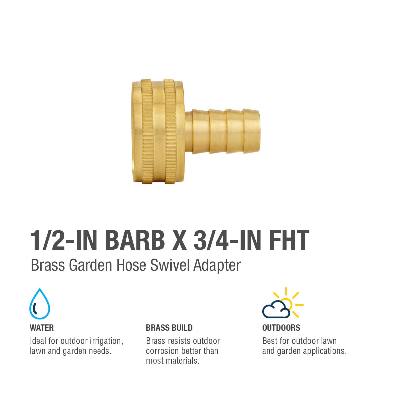 Proline Series GH-592B Brass-Plastic-Fittings - View #4