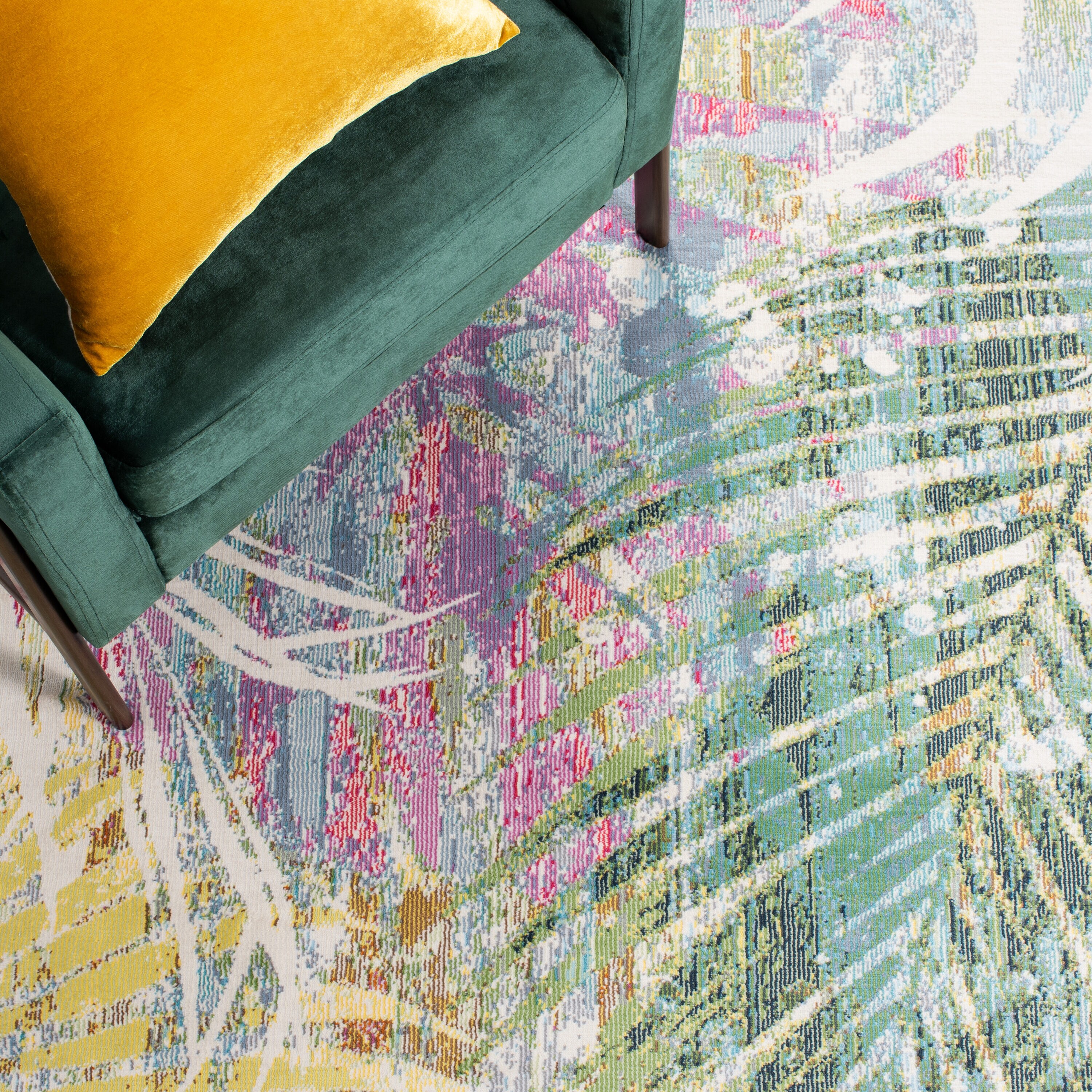 Safavieh LLN307Y-7SQ rugs - View #6