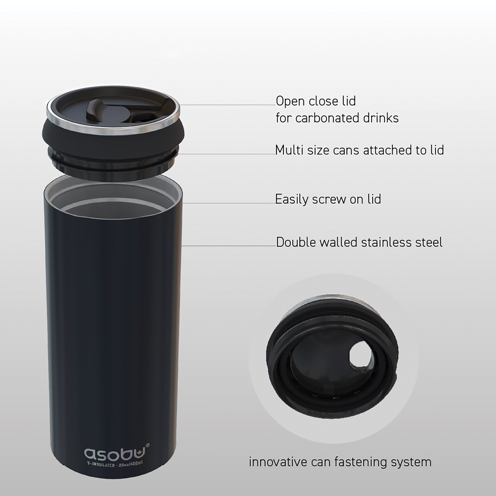 ASOBU ADNAFC4GWT Drinkware-Accessories - View #3