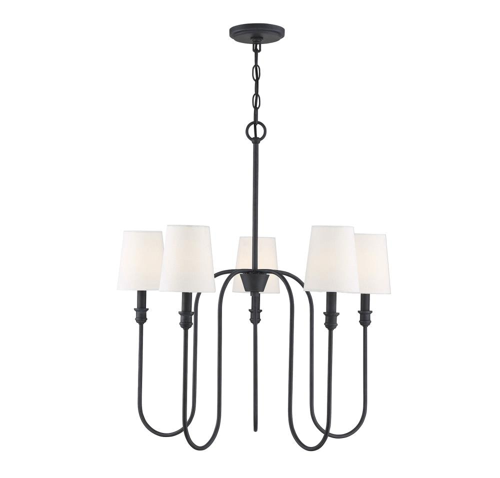 black iron chandelier lowes