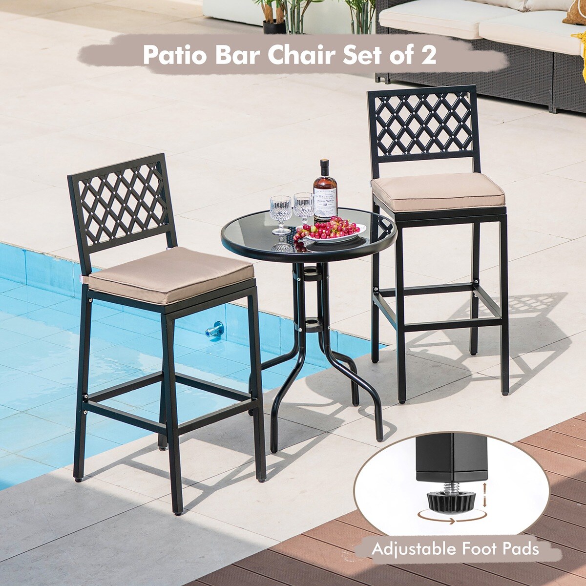 Costway JV10751DK-2 Patio-Chairs - View #5
