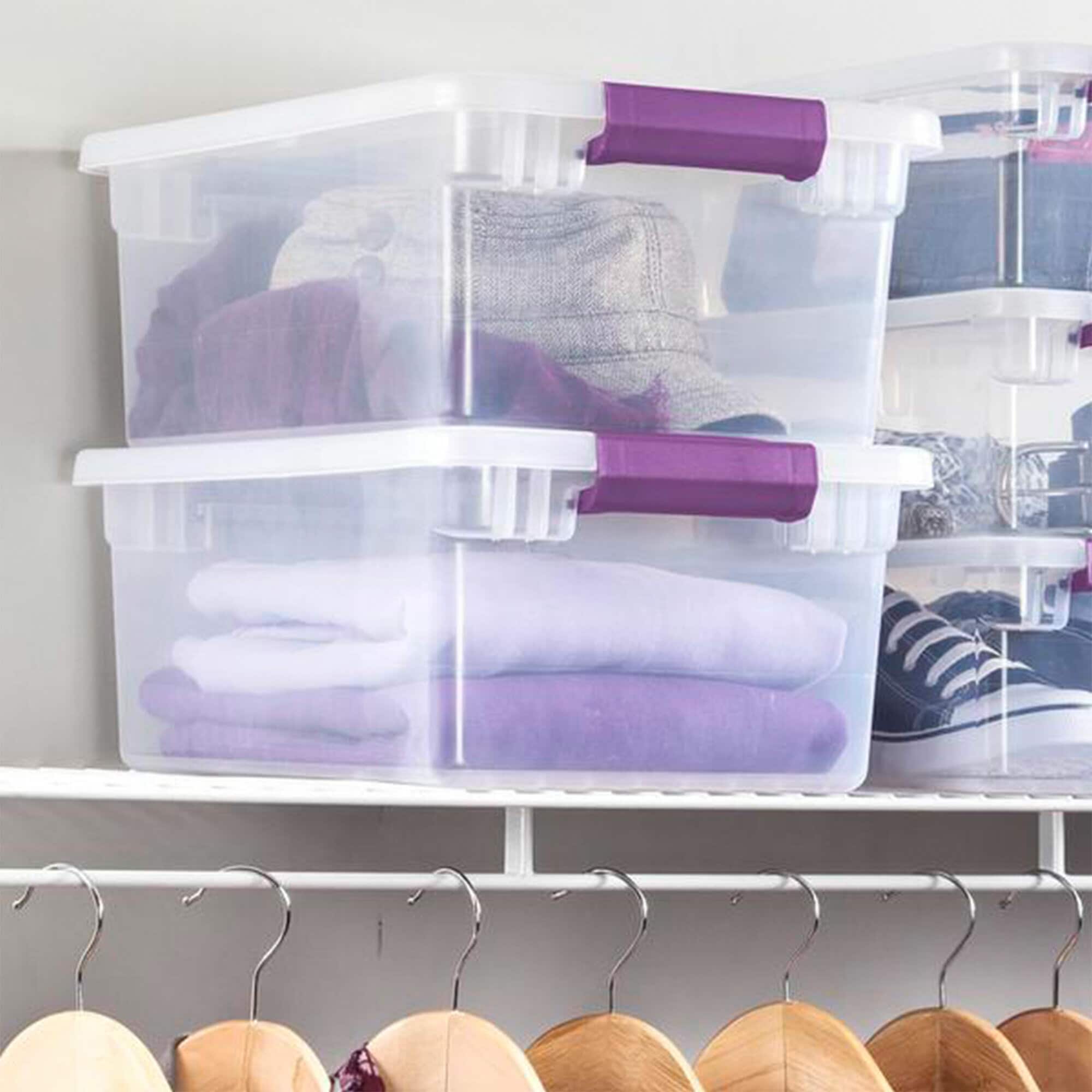 Sterilite 55863 Plastic-Storage-Totes - View #9