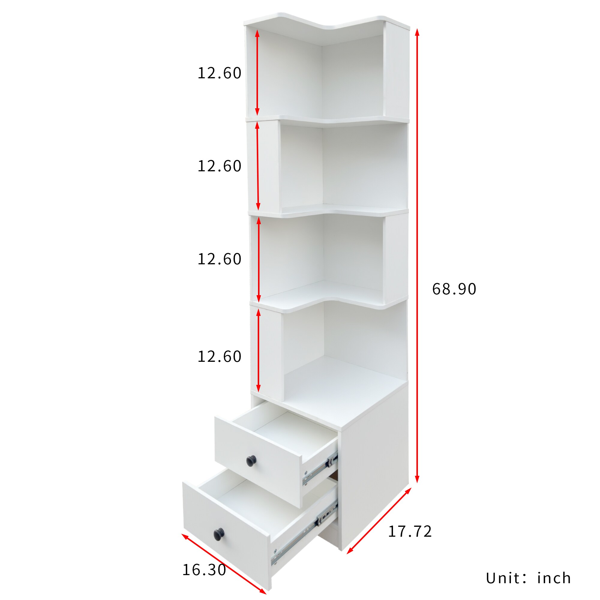 JUSHUA FL-1P397432 bookcases - View #4