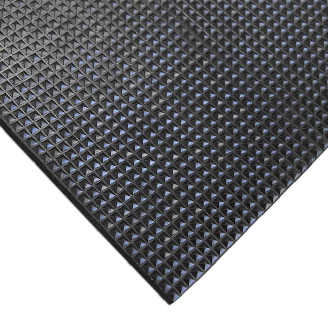 omringen Tot Tolk Rubber-Cal 4-ft x 20-ft Black Rectangular Indoor or Outdoor Home Utility Mat  in the Mats department at Lowes.com