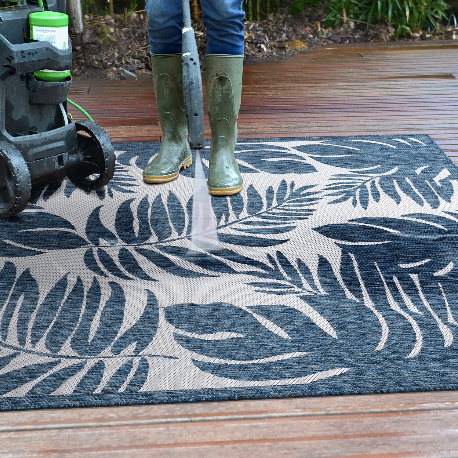 World Rug Gallery 113NAVY8X10 rugs - View #11