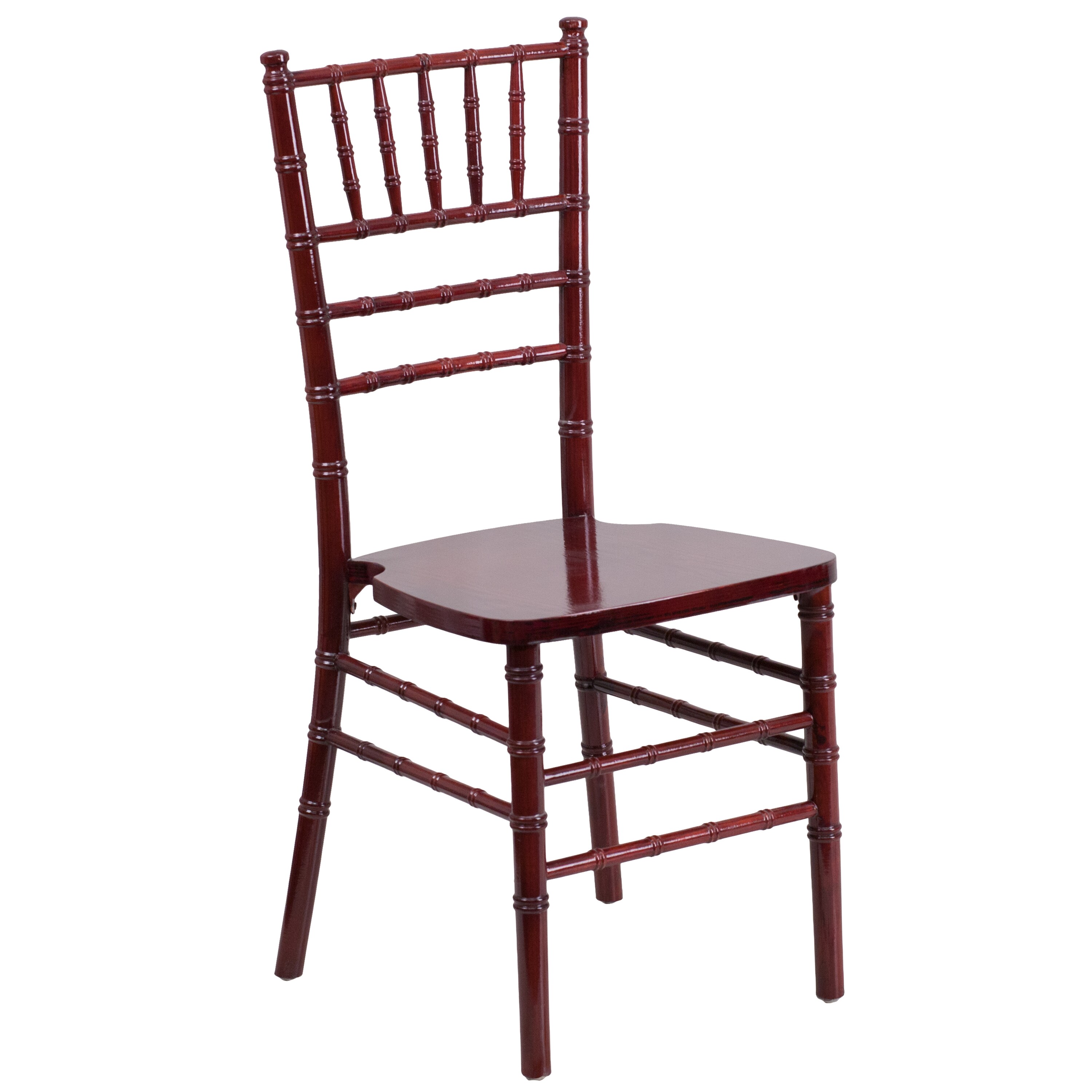 Flash Furniture 847254079433 Modern Mahogany Accent Chair