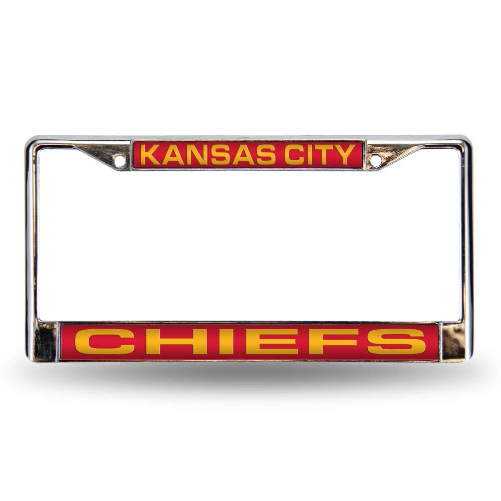 Rico Industries FCL2702 Kansas City Chiefs NFL auto accessories License plate frame