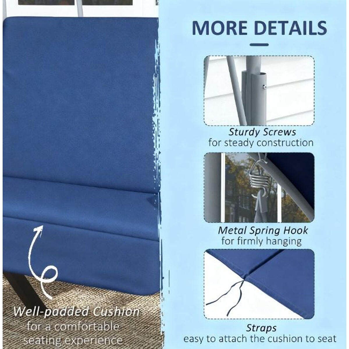 Wooakway FXLS0609-605A082 Swing-Gliders - View #6