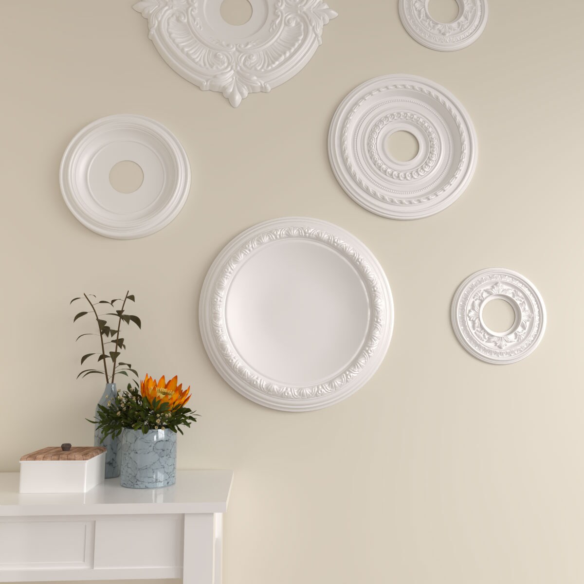 Ekena Millwork CM19CA Ceiling-Medallions - View #7