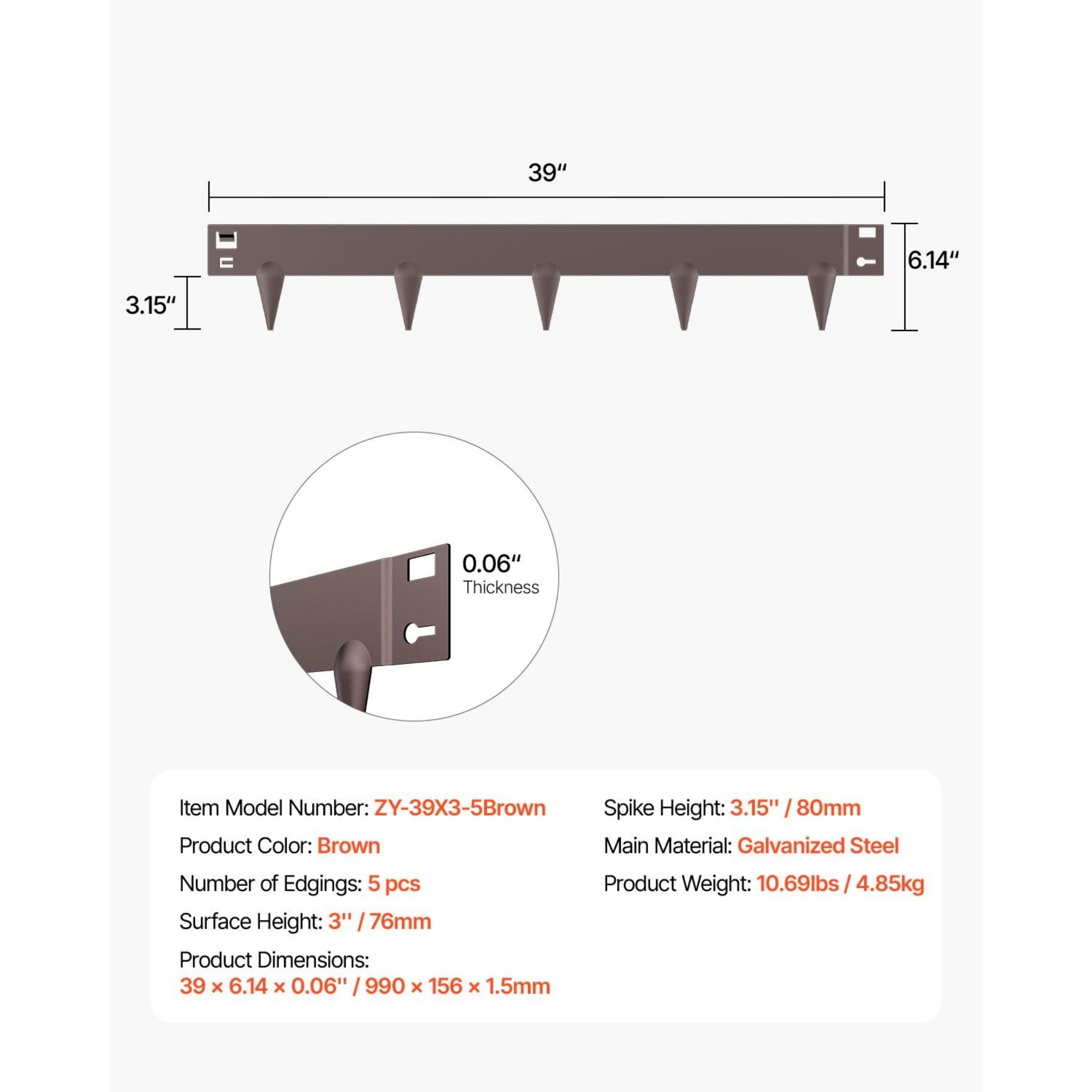 Wudkey L4-EV3B1E edging - View #4