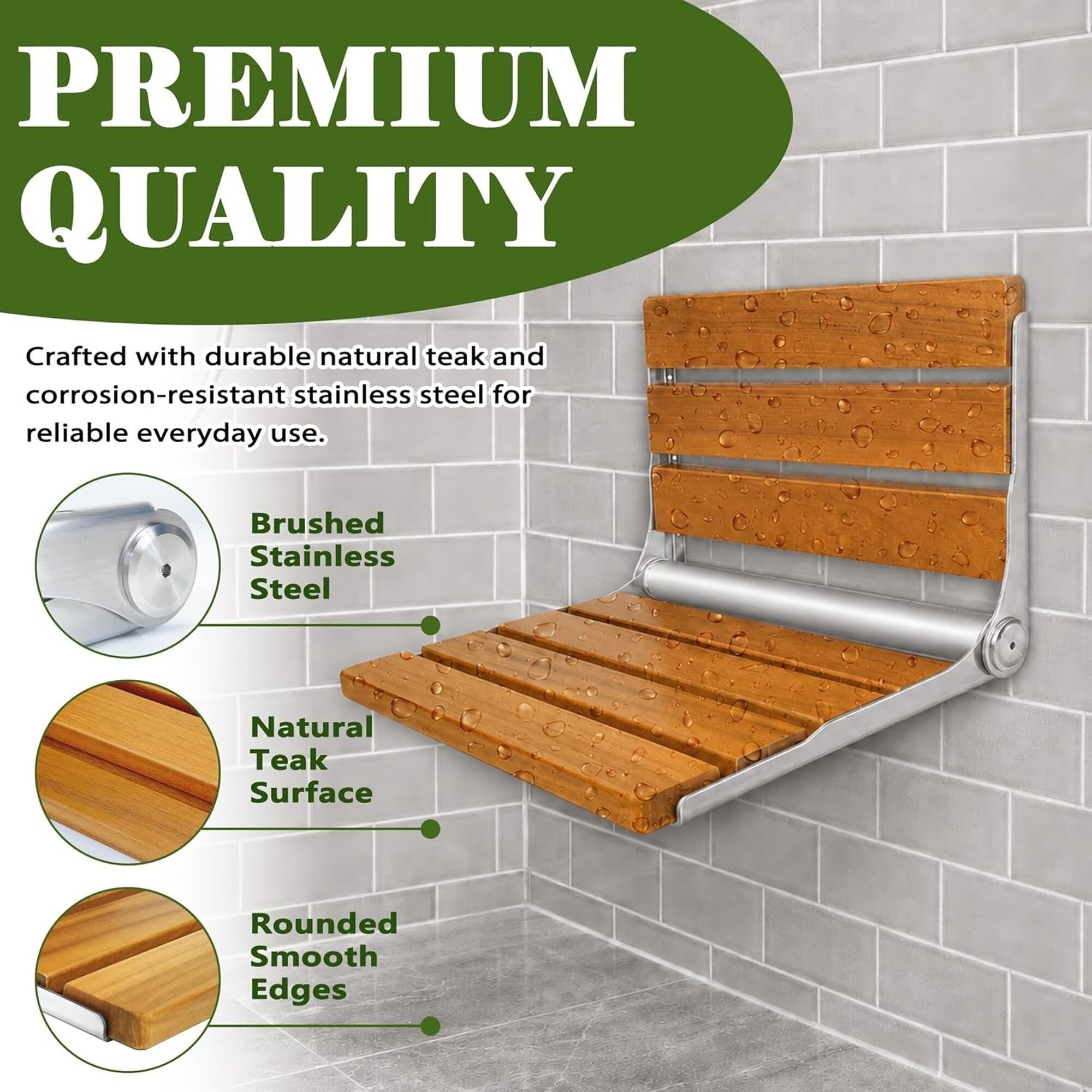 Numhew NHDREW18345 Bath-Safety-Seats-Benches - View #4