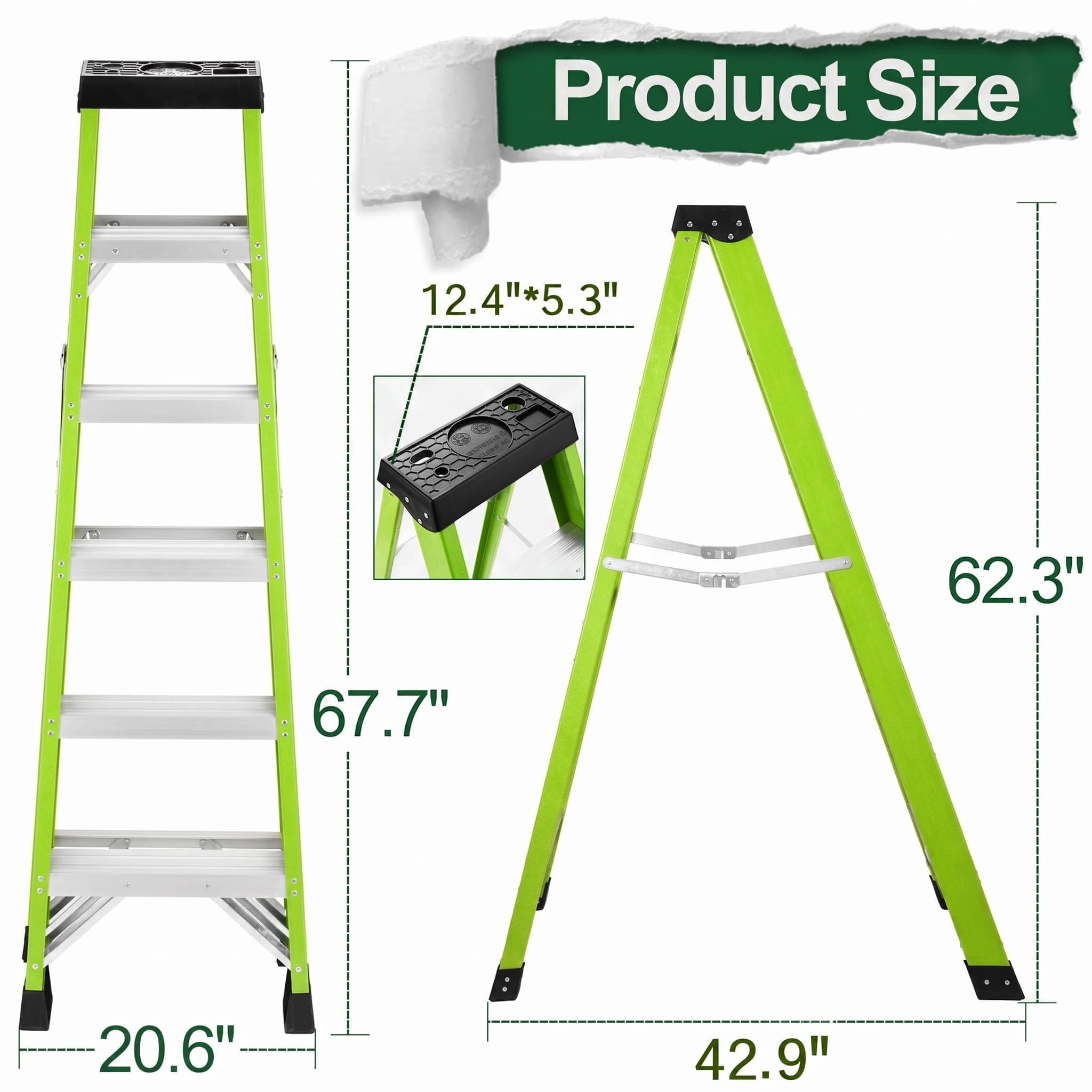 Rbied TGX-126U Step-Ladders - View #2