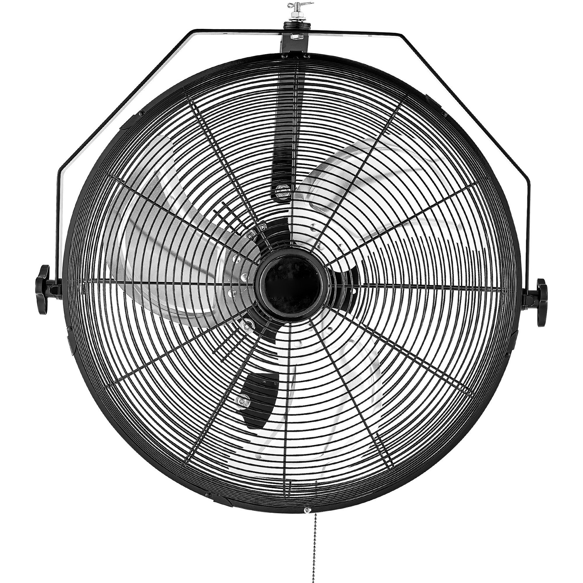 Afoxsos  18 Inch Industrial Wall Mount Fan 3 Speed 4000 CFM High Velocity Adjustable Airflow for Garage Workshop Warehouse Patio Shed