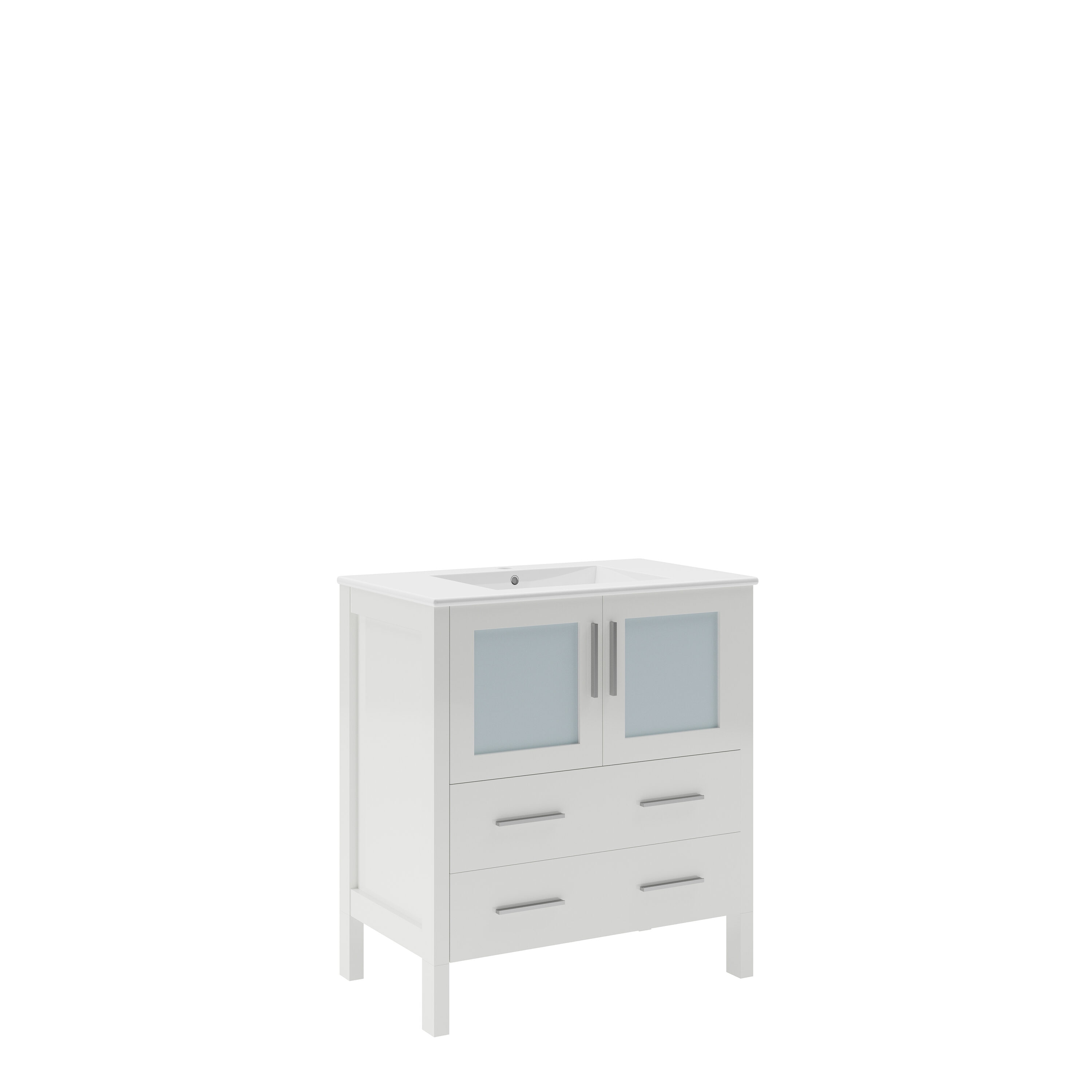 Fresca FCB6230WH-I Bath-Vanity-Combo - View #2