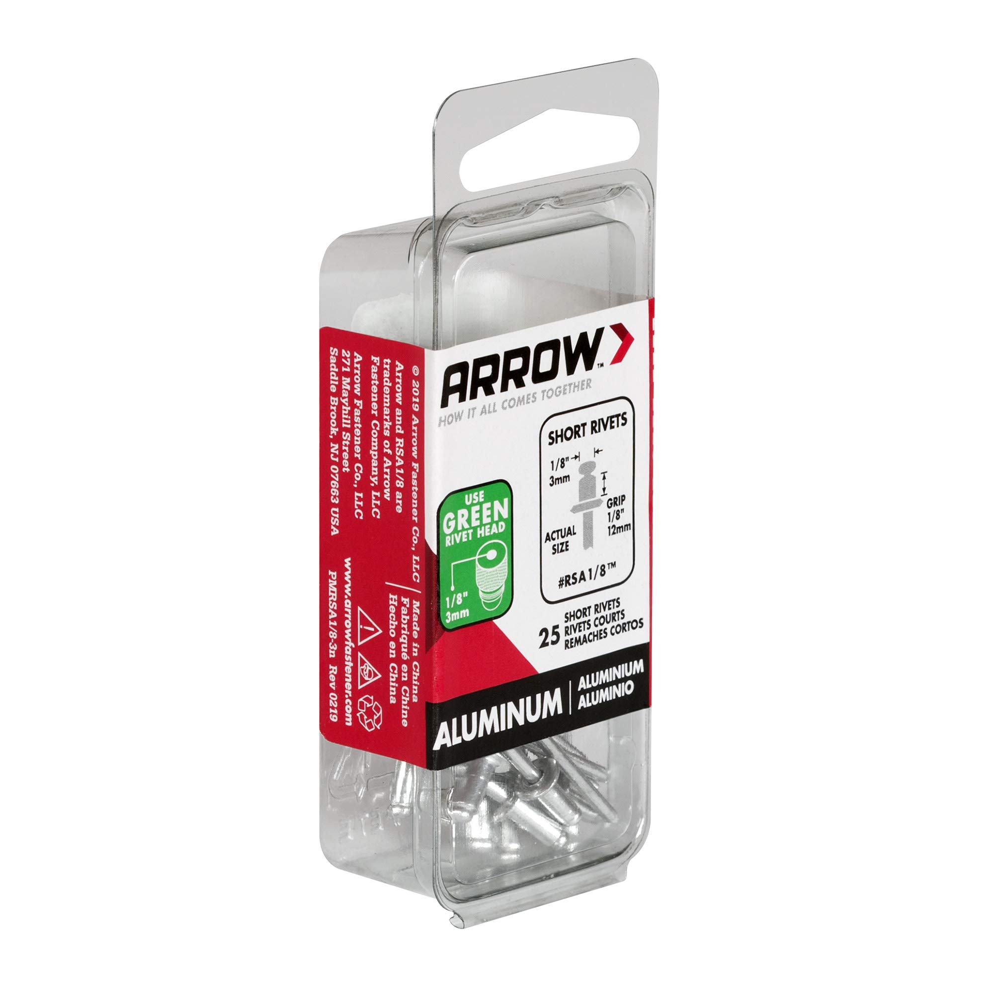 Arrow Fastener RSA1/8 rivets - View #3