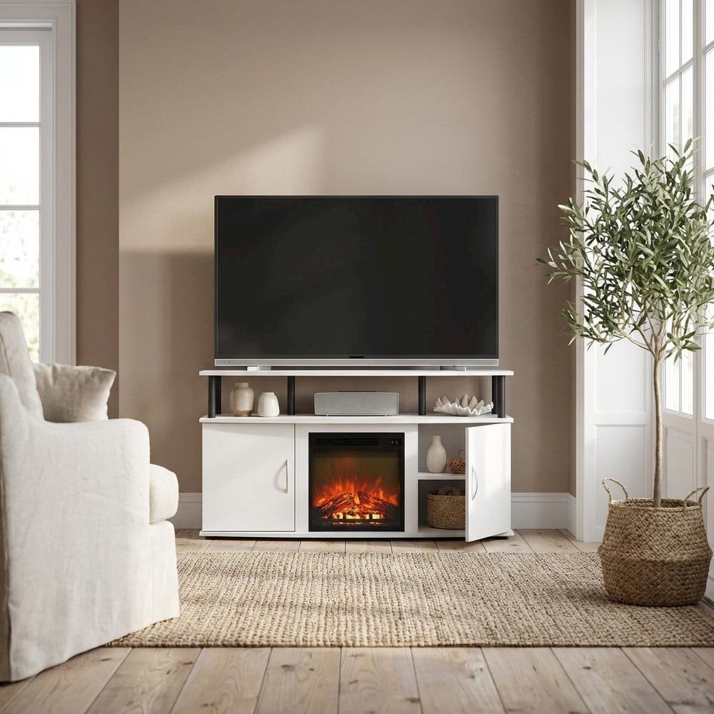 FurniFact BO1083914WHT Tv-Stands - View #3