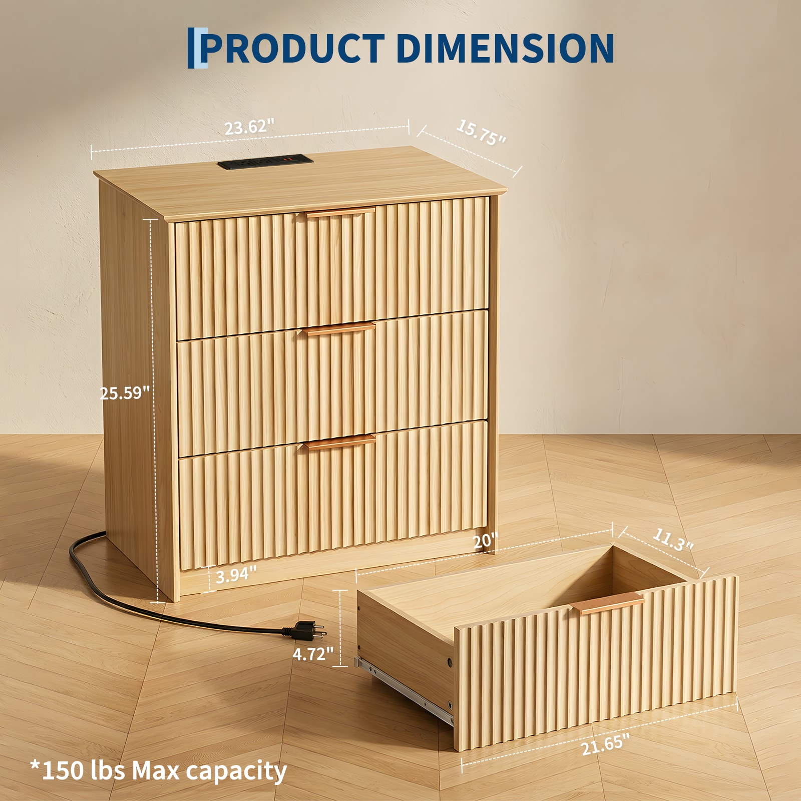 Garvee BK0VN45 nightstands - View #7
