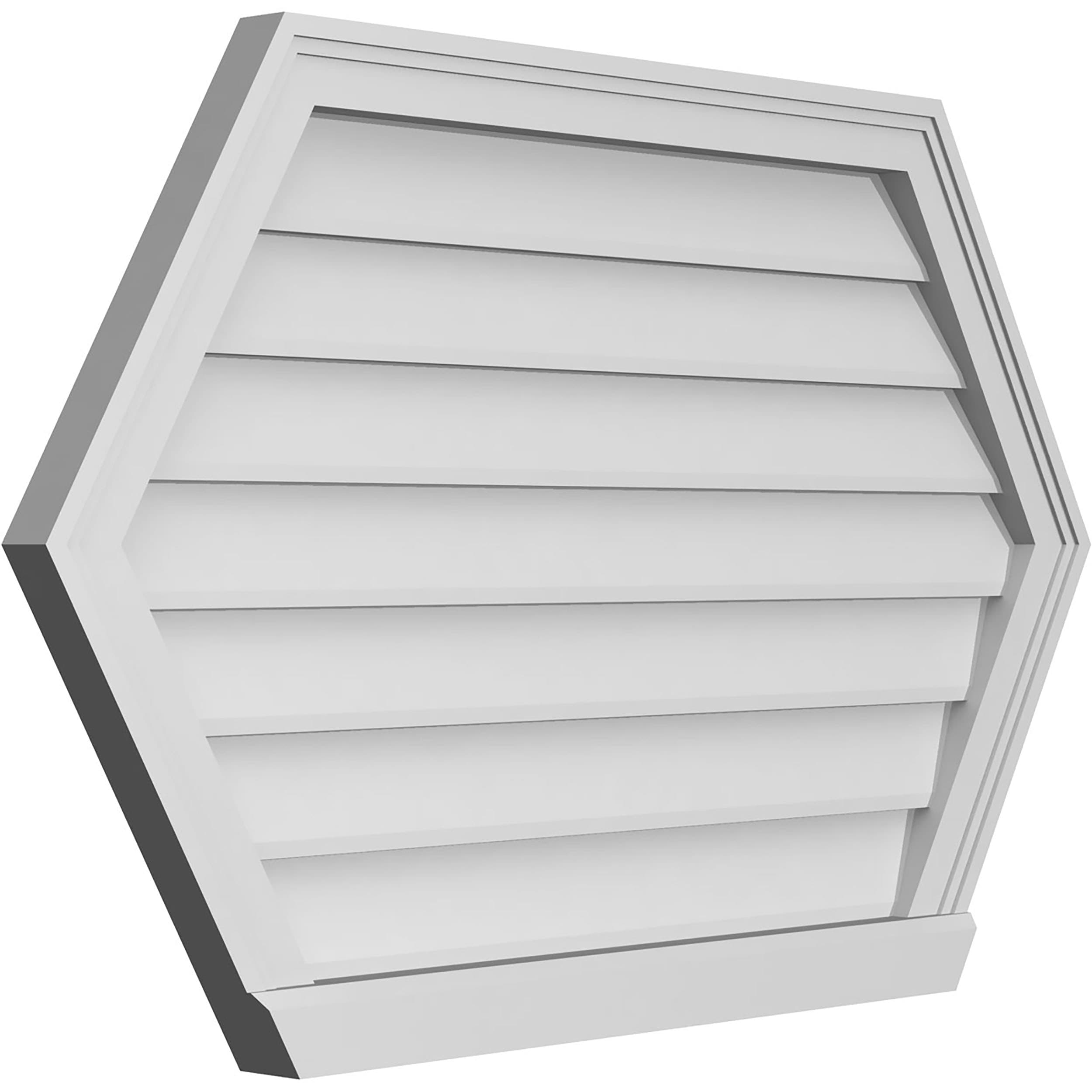 Ekena Millwork GVPHP38X2403SN Gable-Vents - View #2
