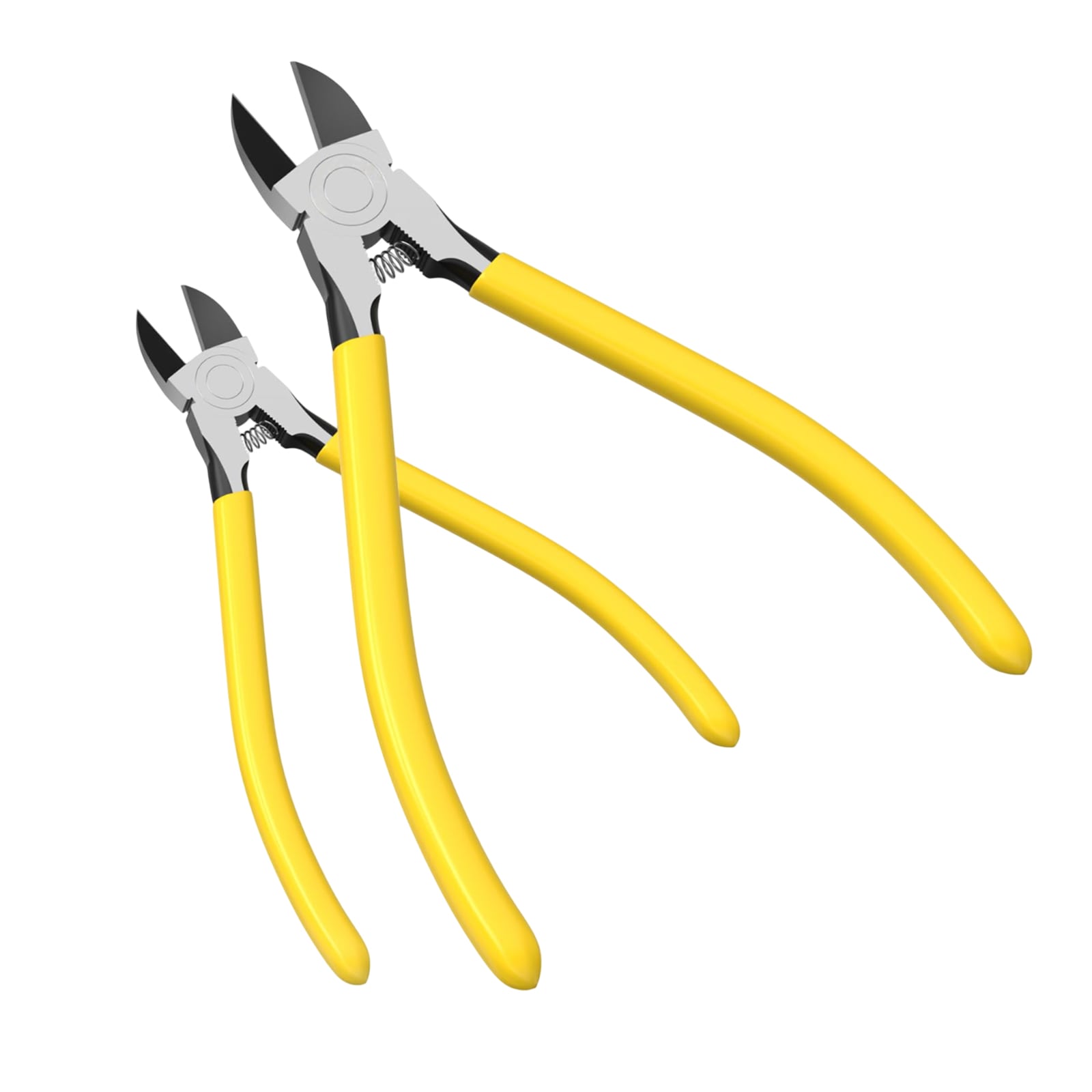 Etokfoks 6 In and 5 In 2 PCS Ultra Sharp Compact Wire Cutters with Long Flat Nose Pliers Ideal for Cutting Crafts Flowers Plastics #LETRXKG0N