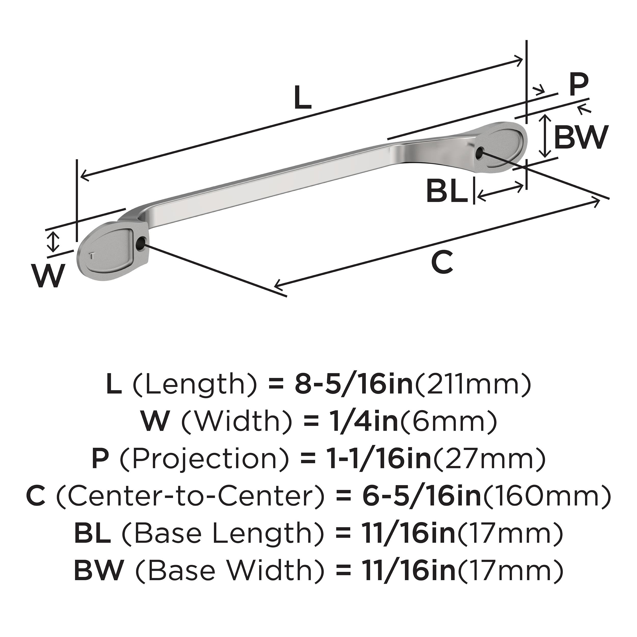 Amerock BP2193826 Cabinet-Pulls - View #4