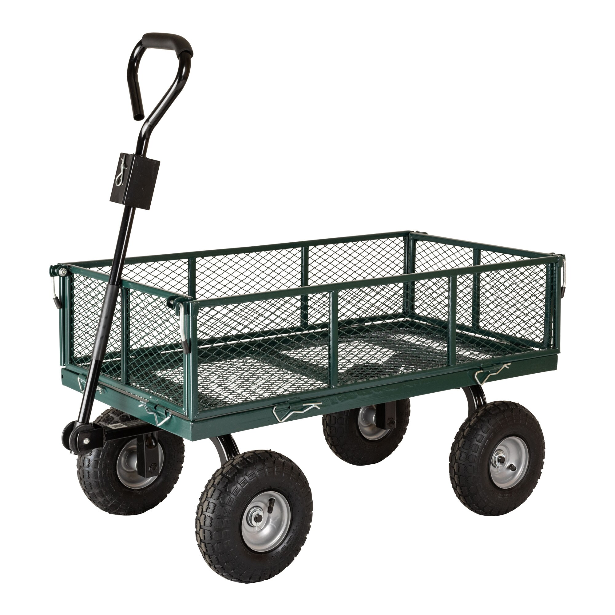 Garden Star 70107 Garden Cart 4-cu ft Steel Yard Cart