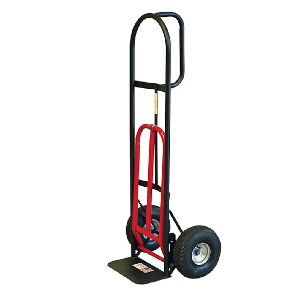 Milwaukee DC49515 800-lbs. Capacity 2 -Wheel Black Steel Heavy duty hand truck