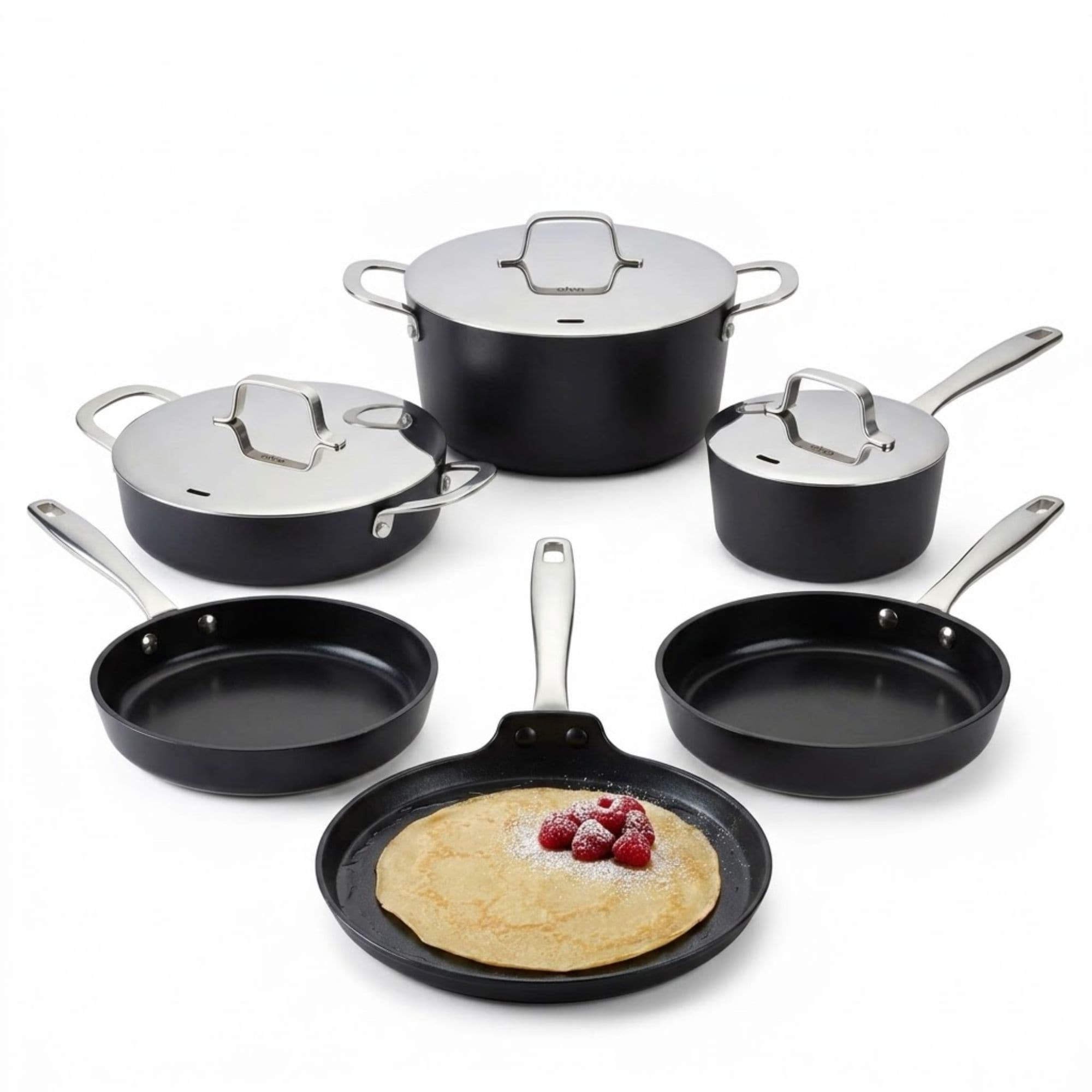 alva Maestro 9-Piece Ceramic Nonstick Cookware Set
