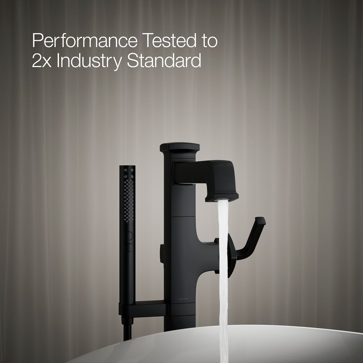 KOHLER T27408-4-BL Roman-Tub-Faucets - View #4