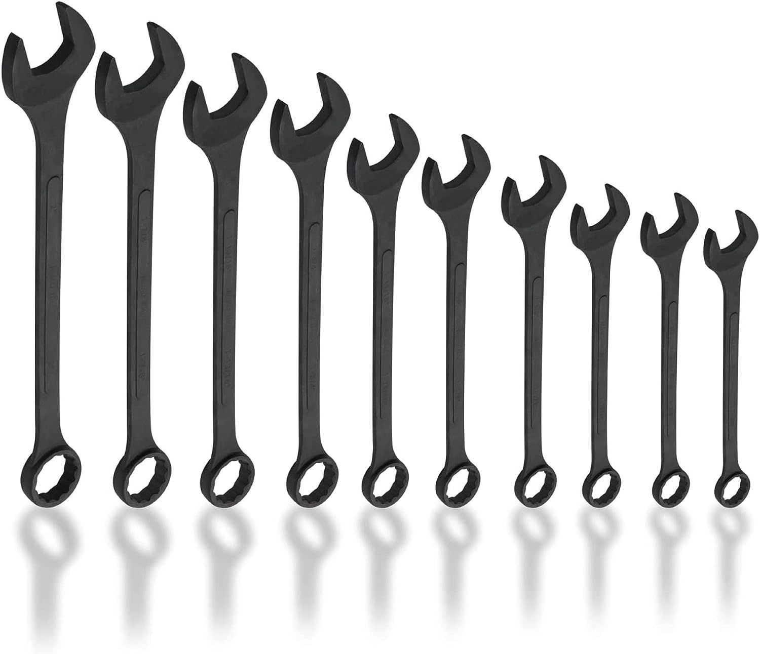 NEIKO 10-Piece Set 12-point Standard (Sae) Standard Combination Wrench Includes Soft Case 03129A Sansujyuku sansujyuku.com